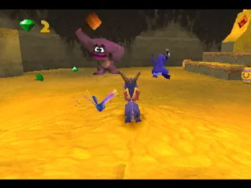 Spyro x Sparx - Tondemo Tours (JP) screen shot game playing